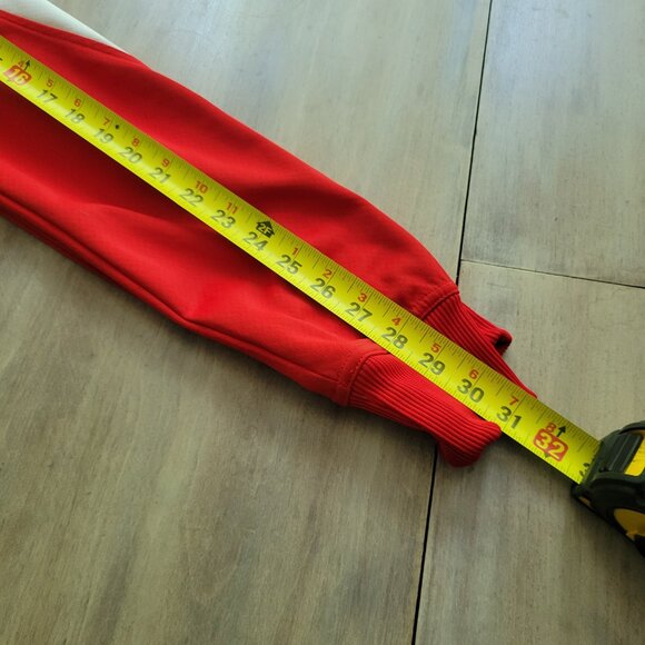 Nike Red Full Zip Dri-FIt Jacket Size Small - Retro Classic Look Unisex - Picture 11 of 13